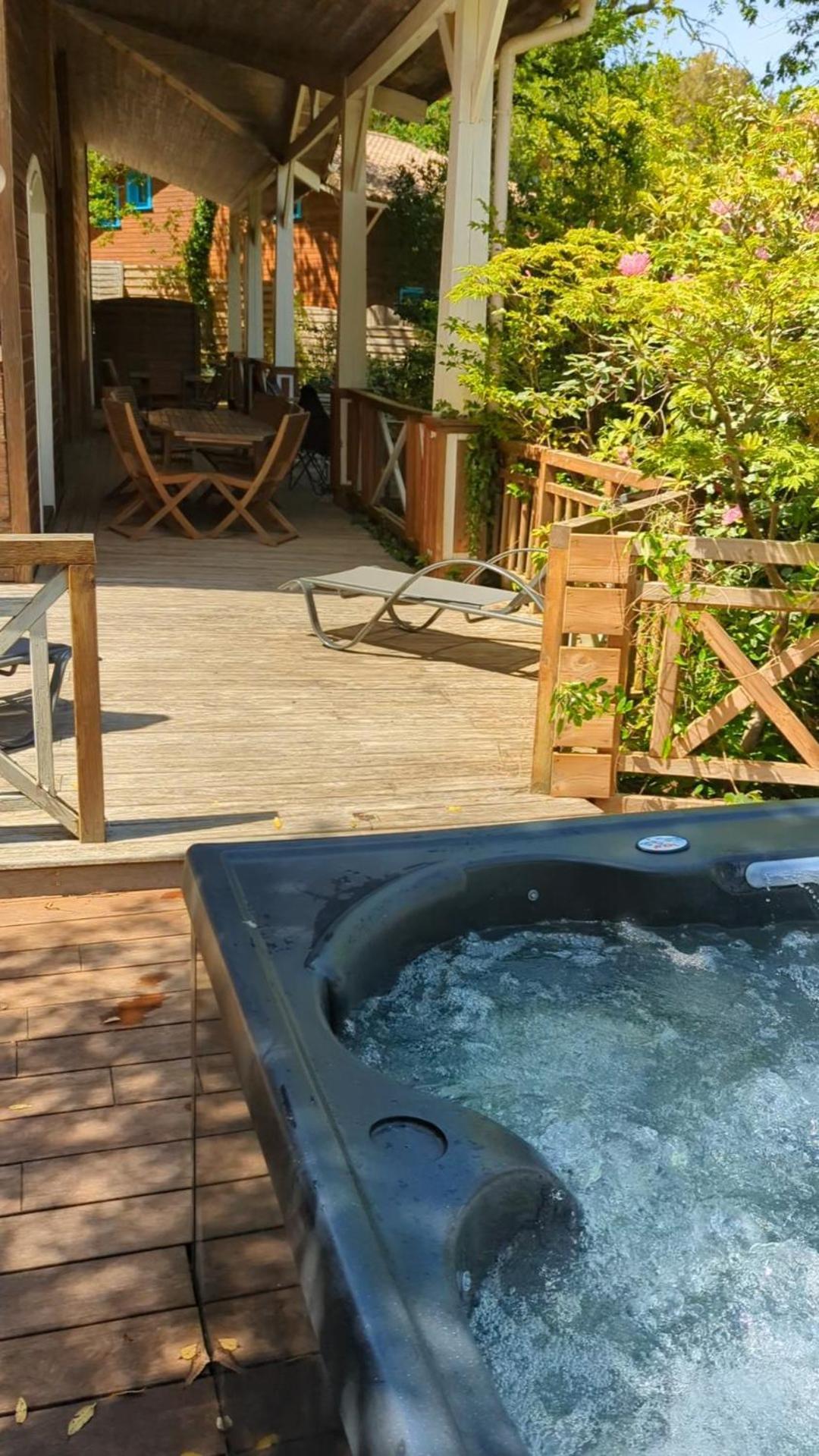 Village Nature Et Ocean A Cote De La Plage Avec Piscine Et Jacuzzi ميسانج الغرفة الصورة